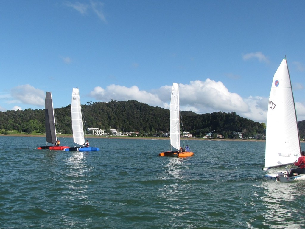 Vudu racing - Junior Training for the Americas Cup © Neil Deverell